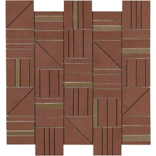Ragno Resina С000478533 R7LK_ResinaTerracottaMosaicoForme40X43 Mosaic 40x43 cm, Italy, resin look - photo 1 - photo 1