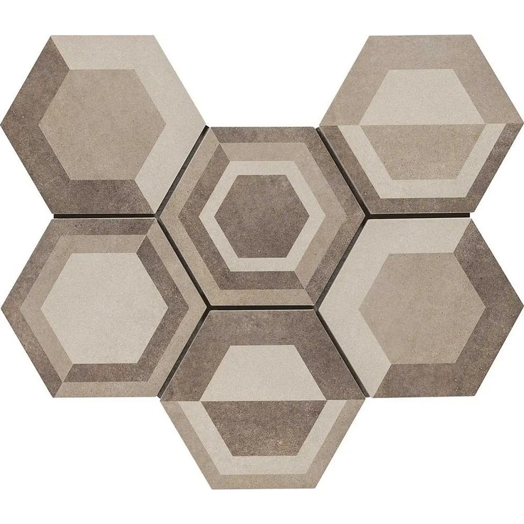 Ragno Rewind С000441401 R4DU_RewindDecoroGeometricoCorda21X18,2 gres porcellanato 18,2x21 cm, Italia, sotto il calcestruzzo - foto 1 Ragno Rewind С000441401 R4DU_RewindDecoroGeometricoCorda21X18,2 gres porcellanato 18,2x21 cm, Italia, sotto il calcestruzzo - foto 1