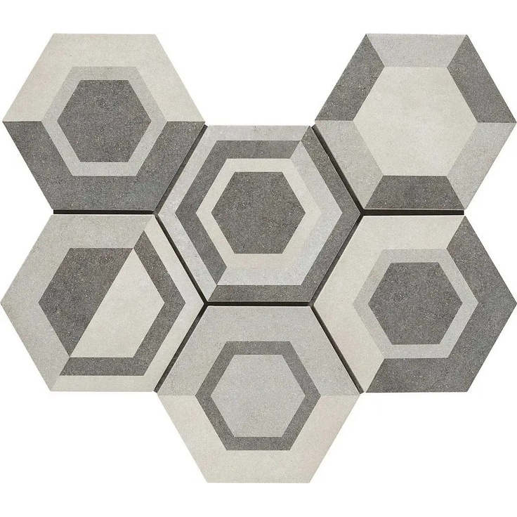 Ragno Rewind С000441400 R4DT_RewindDecoroGeometricoVanilla21X18,2 gres porcellanato 18,2x21 cm, Italia, sotto il calcestruzzo - foto 1 Ragno Rewind С000441400 R4DT_RewindDecoroGeometricoVanilla21X18,2 gres porcellanato 18,2x21 cm, Italia, sotto il calcestruzzo - foto 1