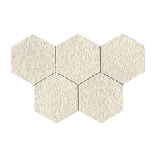 Ragno Stratford С000532977 R92A_StratfordWhiteStrut.Crochet3D21X18,2 posliinilaatta 18,2x21 cm, Italia, betonin alla - kuva 1 - kuva 1