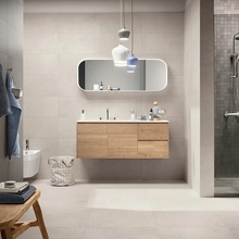 Ragno Studio 30x60, porcelanato não esmaltado, Itália, concreto - foto de interior 1 - 3 Ragno Studio 30x60, porcelanato não esmaltado, Itália, concreto - foto de interior 1 - foto 3