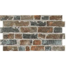 Realonda Manhattan Marron gres porcelanato 31x56 cm, Espanha, efeito tijolo  - foto 1 - foto 1