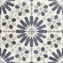 Realonda Marrakech Blue gres porcelanato 44,2x44,2 cm, Espanha, efeito pedra  - foto 1 - foto 1