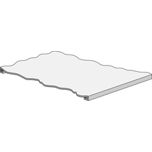 Realonda Borgogna White С000557069 BORGOGNA WHITE PELDAÑO TÉCNICO DOBLE Degrau 44x66 cm, Espanha, outros tipos de pedra - foto 1 - foto 1