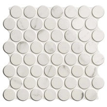Realonda Circle С000492221 CIRCLE GLOSSY CALACATTA Mozaikk 30,9x30,9 cm, Spania, calacatta - foto 1 - foto 1