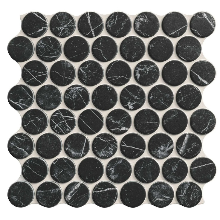 Realonda Circle С000492222 CIRCLE MARQUINA Mosaico 30,9x30,9 cm, España, otros tipos de mármol - foto 1 Realonda Circle С000492222 CIRCLE MARQUINA Mosaico 30,9x30,9 cm, España, otros tipos de mármol - foto 1