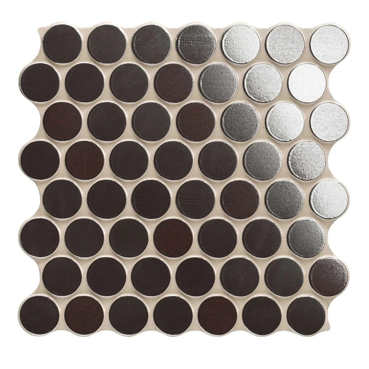Realonda Circle С000492224 CIRCLE METAL Mosaïque 30,9x30,9 cm, Espagne, effet metal - photo 1 Realonda Circle С000492224 CIRCLE METAL Mosaïque 30,9x30,9 cm, Espagne, effet metal - photo 1