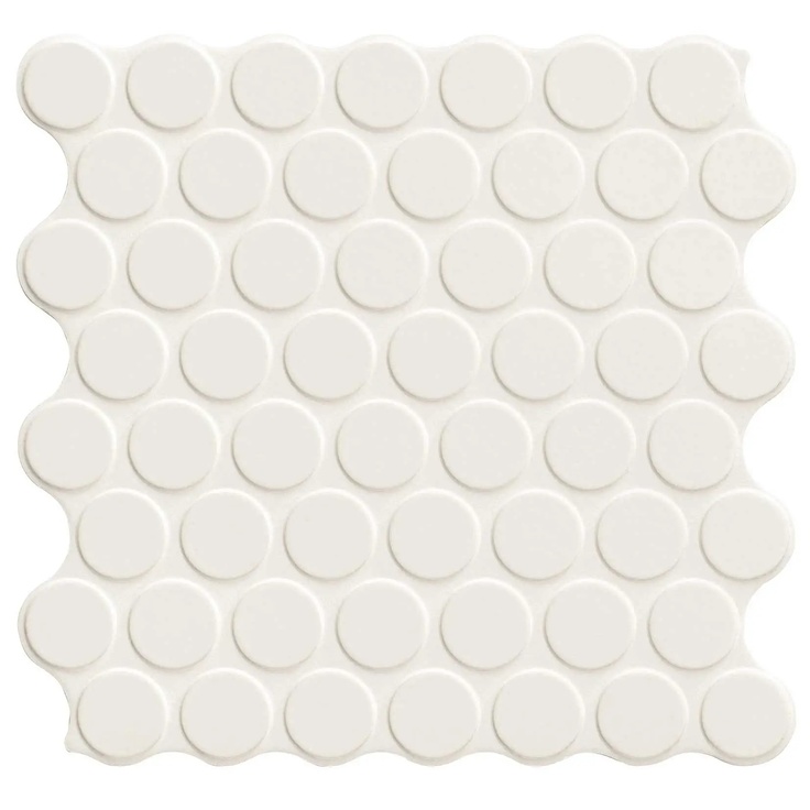 Realonda Circle С000492217 CIRCLE WHITE Mosaico 30,9x30,9 cm, España, monocolor - foto 1 Realonda Circle С000492217 CIRCLE WHITE Mosaico 30,9x30,9 cm, España, monocolor - foto 1