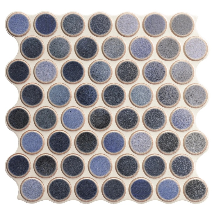 Realonda Dakhla С000469214 DAKHLA AZURE CIRCLE Mosaic 30,9x30,9 cm, Spain - photo 1 Realonda Dakhla С000469214 DAKHLA AZURE CIRCLE Mosaic 30,9x30,9 cm, Spain - photo 1