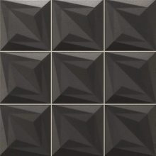 Realonda Delta С000362179 Delta Negro porcelænsflise 33x33 cm, Spanien, monokrom - foto 1 - foto 1