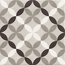 Realonda Hanoi С000529246 HANOI CIRCLE GREY porcelain tile 33x33 cm, Spain, hydraulic - photo 1