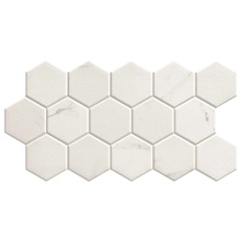 Realonda Hex Calacatta С000564446 HEX CALACATTA Mosaico 26,5x51 cm, Espanha, mármore calacatta - foto 1 - foto 1