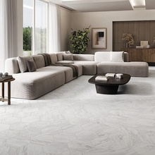 Realonda Lancaster 28,5x33 см, glaseret keramisk granit, Spanien, calacatta-marmor - interiørfoto 1 - foto 1
