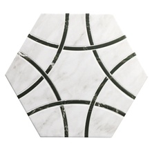 Realonda Lancaster С000616891 LANCASTER BLACK keramisch graniet 28,5x33 cm, Spanje, calacatta marmer - foto 1 - foto 1