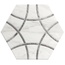 Realonda Lancaster С000616893 LANCASTER GREY porcelain tile 28,5x33 cm, Spain, calacatta marble - photo 1