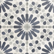Realonda Marrakech С000491987 MARRAKECH BLUE porcelanato 44x44 cm, España, imitación de azulejos hidráulicos - foto 1 - foto 1