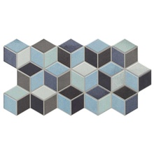 Realonda Rhombus С000492213 RHOMBUS BLUE Mozaikk 26,5x51 cm, Spania - foto 1 - foto 1