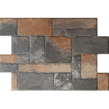 Realonda Slate Indian С000557049 SLATE INDIAN STONEWORK Mosaico 44x66 cm, Espanha, ardósia (andesito) - foto 1 - foto 1