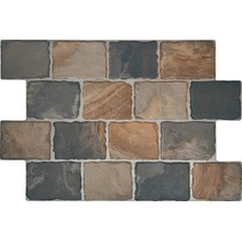 Realonda Slate Indian С000557048 SLATE INDIAN COBBLESTONE Mosaico 44x66 cm, Espanha, ardósia (andesito) - foto 1 - foto 1