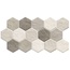 Realonda Stonehenge С000453060 STONEHENGE HEX FROST Mosaic 26,5x51 cm, Spain, other types of stone - photo 1