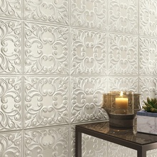 Realonda Tin Tile 44x44 см, geglazuurd keramisch graniet, Spanje, metaal en roest - interieurfoto 1 - foto 2