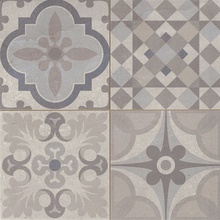 Realonda Skyros Deco Gris gres porcelanato 44,2x44,2 cm, Espanha, efeito pedra  - foto 1 - foto 1