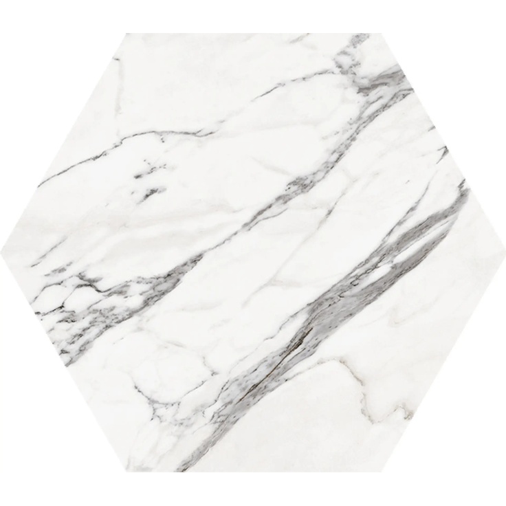 Revigres Calacatta Classic С000552045 331BV08V51_CalacattaClassicHexagMattRet50.4*58.2 porcelænsflise 50,4x58,2 cm, Portugal, calacatta-marmor - foto 1 Revigres Calacatta Classic С000552045 331BV08V51_CalacattaClassicHexagMattRet50.4*58.2 porcelænsflise 50,4x58,2 cm, Portugal, calacatta-marmor - foto 1