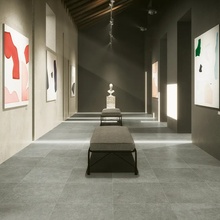 Revigres Cityzen 29,5x59,2, porcelanato não esmaltado, Portugal, concreto - foto de interior 1 - foto 1