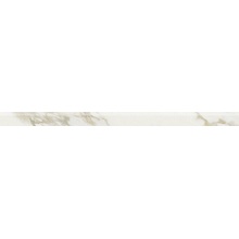 Rex Ceramiche (Florim) Etoile 761805 Creme Battiscopa Glossy zoccolo 4,6x80 cm, Italia, effetto marmo - foto 1 - foto 1