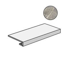 Rex Ceramiche (Florim) Etoile 761832 Gris GR Matt Gradino 33x120 cm, Italia, effetto marmo - foto 1 - foto 1