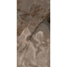 Rex Ceramiche (Florim) Reves 769819 Choco Glossy gres porcellanato 60x120 cm, Italia, effetto pietra  - foto 1 - foto 1