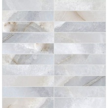 Rex Ceramiche (Florim) Reves 770254 Bleu Glossy 3X15 Mosaico 30x30 cm, Italia, effetto mosaico - foto 1 - foto 1
