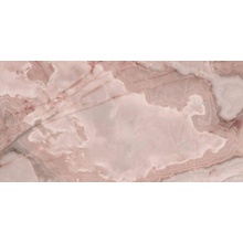 Rex Ceramiche (Florim) Reves 774501 Rose Glossy gres porcellanato 60x120 cm, Italia, effetto onice - foto 1 - foto 1
