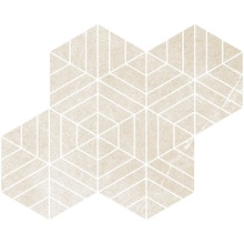 Ricchetti Ease/22 С000502790 0163475_ExtrawhiteEsagona27,8X34,8 Mosaic 27,8x34,8 cm, Italy, other types of stone - photo 1 - photo 1