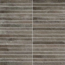 Ricchetti Fireclay С000592547 300094_FrcMattoncino1,3*14,8AnthraciteNat30*30 Mosaïque 30x30 cm, Italie, kotto - photo 1 - photo 1