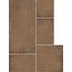 Ricchetti Fireclay С000592576 300531_FrcMod.4DBrownCrossRet96,2*128,2 porcelain tile 96,2x128,2 cm, Italy, cotto - photo 1