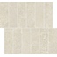 Ricchetti Salentina С000608482 0300590_SalentinaMosaicoBurattatoMt12MilkMatt30*30 Mosaic 30x30 cm, Italy, other types of stone - photo 1