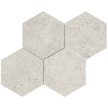 Roca Basel С000512701 FKTE030ZA1_MallaHexaBaselCaliza30X30 Mosaico 30x30 cm, Espanha, outros tipos de pedra - foto 1 - foto 1
