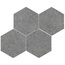 Roca Basel С000512699 FKTE030101_MallaHexaBaselGrafito30X30 Mosaic 30x30 cm, Spain, other types of stone - photo 1 Roca Basel С000512699 FKTE030101_MallaHexaBaselGrafito30X30 Mosaic 30x30 cm, Spain, other types of stone - photo 1