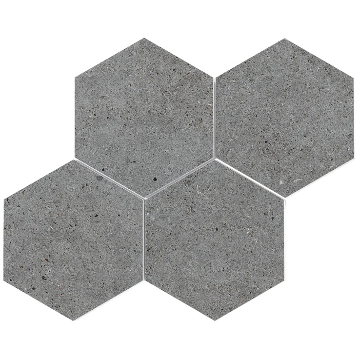 Roca Basel С000512699 FKTE030101_MallaHexaBaselGrafito30X30 Mosaic 30x30 cm, Spain, other types of stone - photo 1 Roca Basel С000512699 FKTE030101_MallaHexaBaselGrafito30X30 Mosaic 30x30 cm, Spain, other types of stone - photo 1