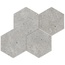 Roca Basel С000512698 FKTE030021_MallaHexaBaselGris30X30 Mozaika 30x30 cm, Španělsko, další druhy kamene - fotografie 1