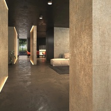 Roced Cement 30x90 см, keramik, Spanien, metal og rust - interiørfoto 1 - foto 1
