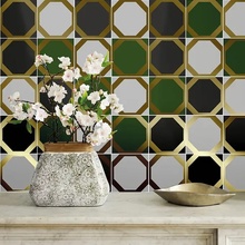 Roced Octagon 20x20 см, keramik, Spanien, guld og ædelmetaller - interiørfoto 1 - 2 Roced Octagon 20x20 см, keramik, Spanien, guld og ædelmetaller - interiørfoto 1 - foto 2