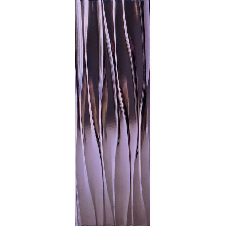 Roced Ondas (Снято с производства) Ondas Violet Gloss azulejo de pared 30x90 cm, España, metal y óxido - foto 1 Roced Ondas (Снято с производства) Ondas Violet Gloss azulejo de pared 30x90 cm, España, metal y óxido - foto 1
