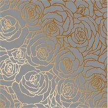 Roced Roses С000610221 10382_Roses Grey Decoratie 60x60 cm, Spanje, goud en edelmetalen - foto 1 - foto 1