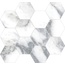 Rondine Canova С000473373 J88576_CanovaEsagonaArabescatoFullLappato35*30,3 Mosaik 30,3x35 cm, Italien, andere marmorsorten - Foto 1