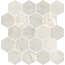 Rondine Crust С000626227 J93798_CrustEsagonaLightGrey29,4*27 Mozaik 27x29,4 cm, Italien, andre typer marmor - foto 1