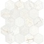 Rondine Crust С000626229 J93800_CrustEsagonaWhite29,4*27 Mosaic 27x29,4 cm, Italy, other types of marble - photo 1