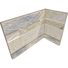 Rondine Cubics С000390097 J87223_Angolo Interno Beige 20*10*15 Úhel 10x20x15 cm, Itálie, další druhy kamene - fotografie 1 - foto 1