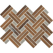 Rondine Infusion С000534881 J90585_InfusionMosaicoBraidNut25,5*33,5 Mozaika 25,5x33,5 cm, Itálie, pod betonem - fotografie 1 - foto 1